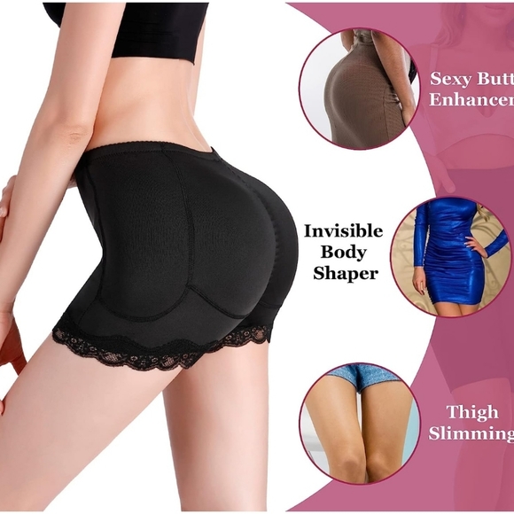 Womens Buttlifter Lace Mesh Panties 3XL - Picture 7 of 8